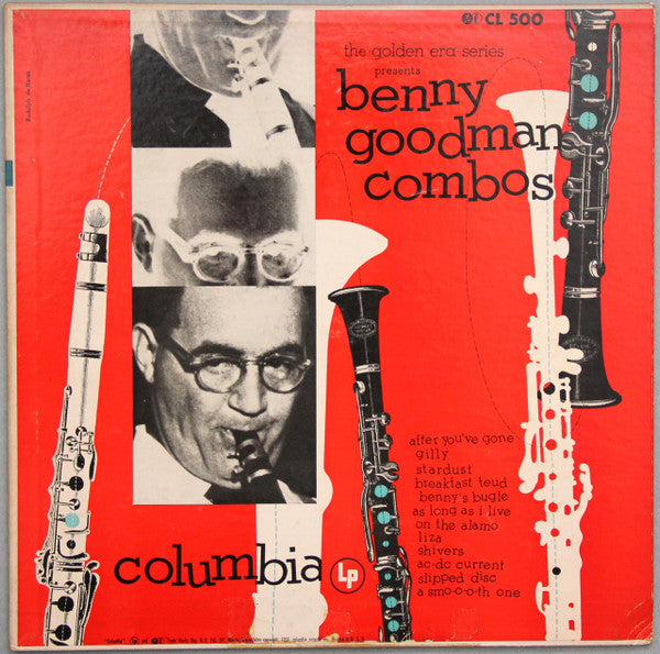 Benny Goodman : Benny Goodman Combos (LP, Comp, Mono, RP)