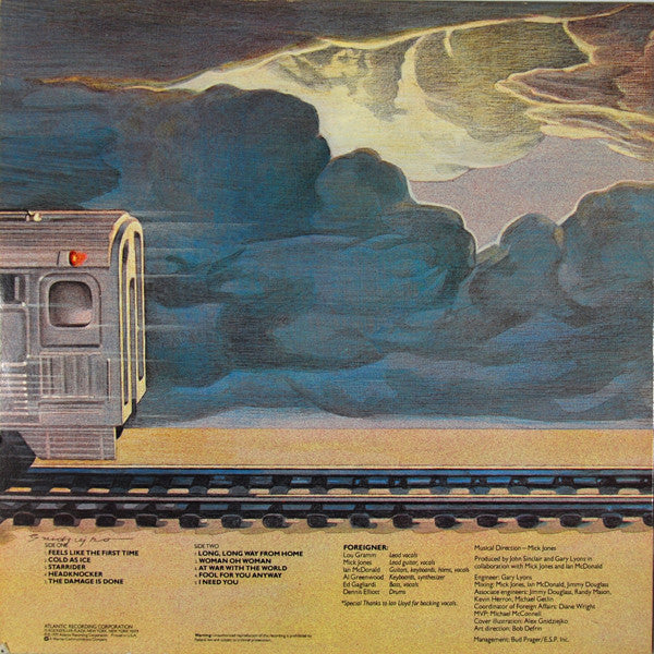 Foreigner : Foreigner (LP, Album, RE, SP )