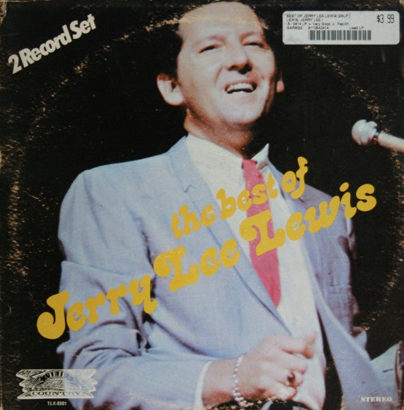 Jerry Lee Lewis : The Best Of Jerry Lee Lewis (2xLP, Comp)