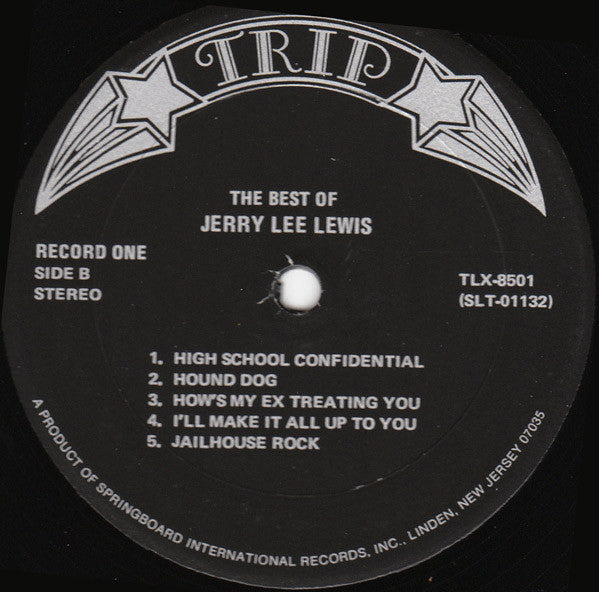 Jerry Lee Lewis : The Best Of Jerry Lee Lewis (2xLP, Comp)