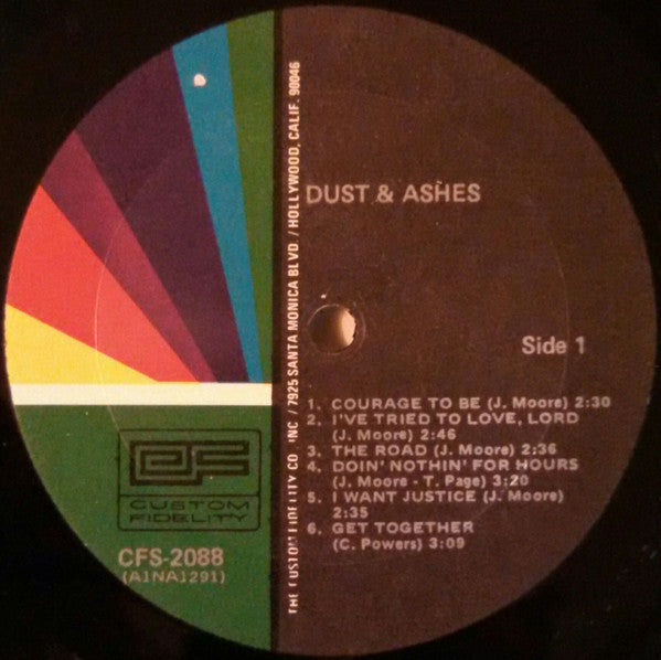 Dust And Ashes : From Both Sides (LP, Album, Mul)