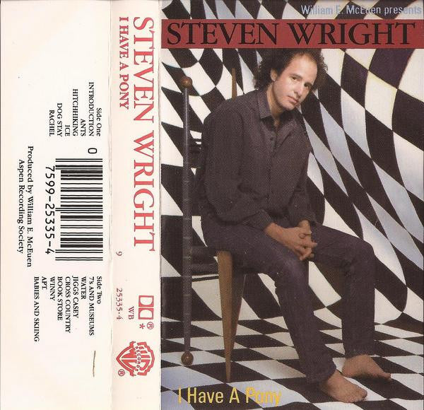 Steven Wright (2) : I Have A Pony (Cass, Album, SR,)