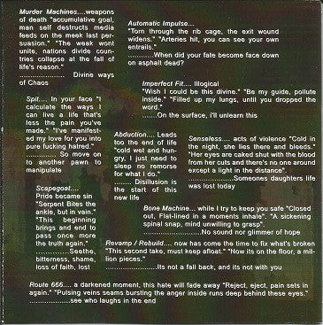 Single Bullet Theory (3) : Route 666 (CD, Album)