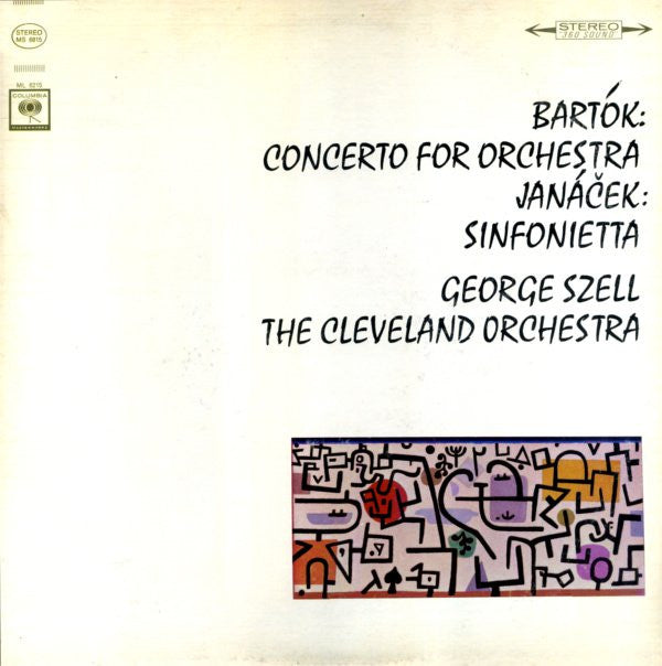 Bartók* / Janáček* - George Szell, The Cleveland Orchestra : Concerto For Orchestra / Sinfonietta (LP, Album)