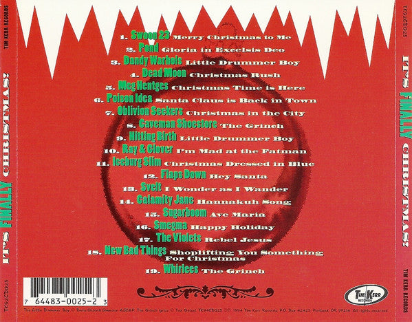 Various : It's Finally Christmas! (CD, Comp)