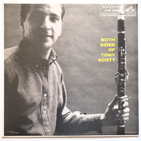 The Tony Scott Quartet : Both Sides Of Tony Scott (LP, Album, Mono)