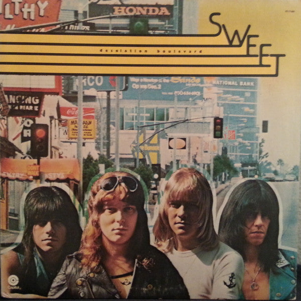 The Sweet : Desolation Boulevard (LP, Album, Los)