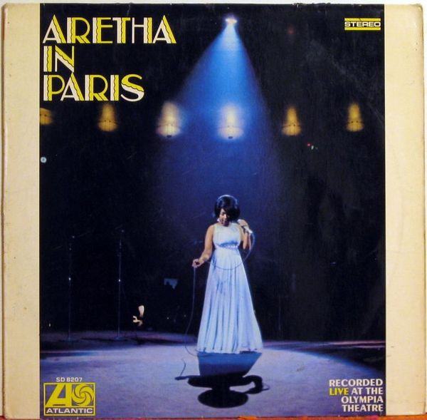 Aretha Franklin : Aretha In Paris (LP, Album)