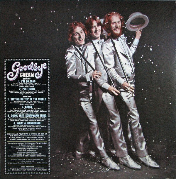 Cream (2) : Goodbye (LP, Album, MG)