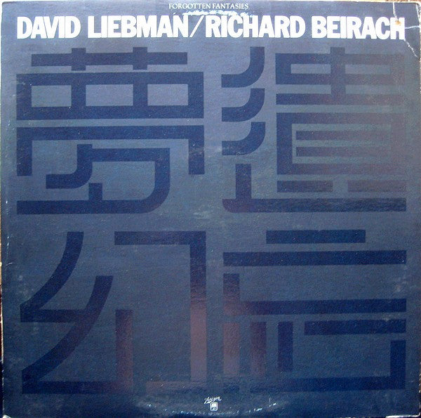 David Liebman / Richard Beirach : Forgotten Fantasies (LP, Album, Promo)