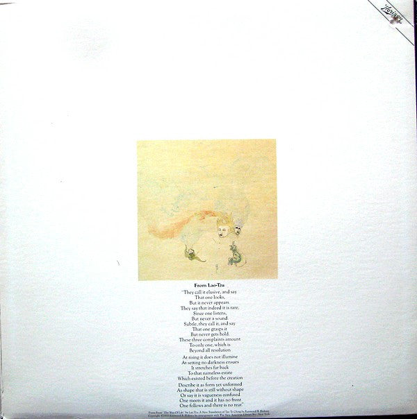 David Liebman / Richard Beirach : Forgotten Fantasies (LP, Album, Promo)