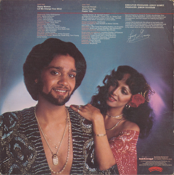 Leroy Gomez : Gypsy Woman (LP, Album)