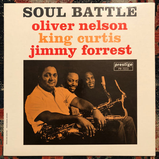 Oliver Nelson, King Curtis, Jimmy Forrest : Soul Battle (LP, Album, Mono)