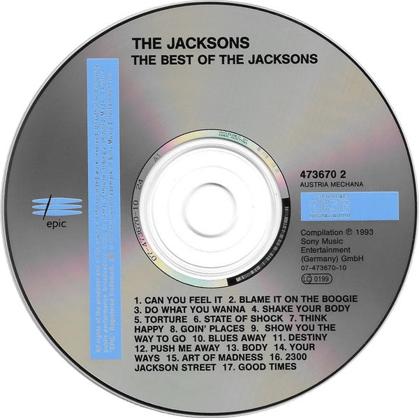 The Jacksons : The Best Of The Jacksons (CD, Comp)