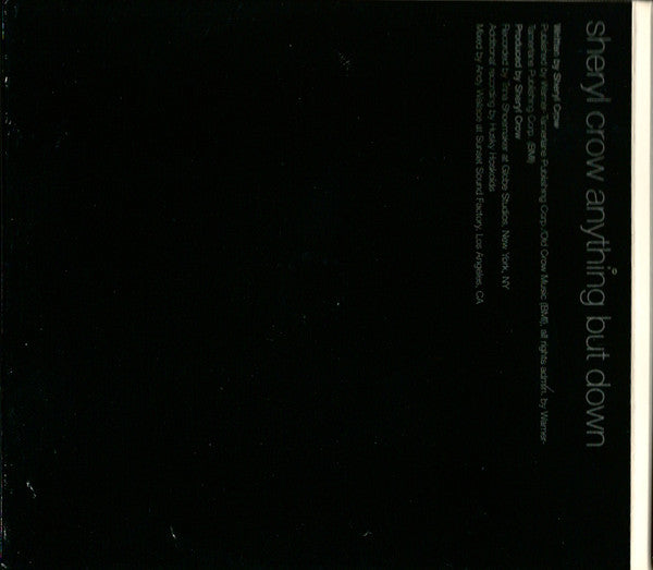 Sheryl Crow : Anything But Down (CD, Single, Promo)