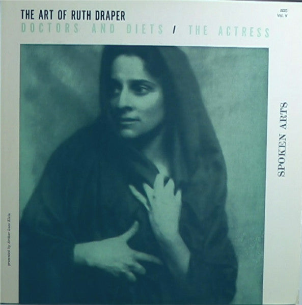 Ruth Draper : The Art Of Ruth Draper Vol. V (LP)