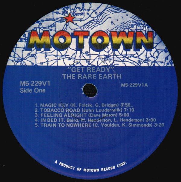 Rare Earth : Get Ready (LP, Album, RE)
