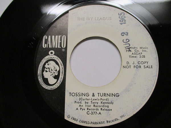 The Ivy League : Tossing And Turning (7", Single, Promo)