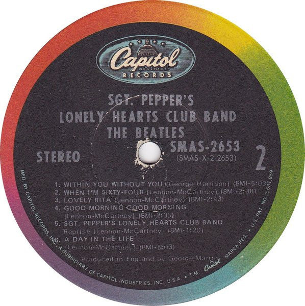 The Beatles : Sgt. Pepper's Lonely Hearts Club Band (LP, Album, Jac)