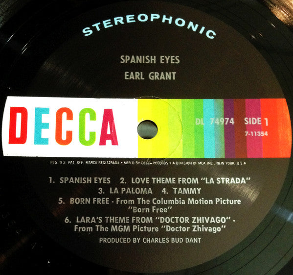 Earl Grant : Spanish Eyes (LP)