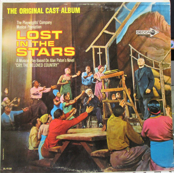 Todd Duncan (3), Maxwell Anderson, Kurt Weill, Maurice Levine : Lost In The Stars (LP, Mono, RE)