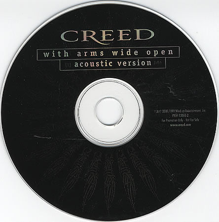 Creed (3) : With Arms Wide Open (CD, Single, Promo)