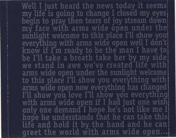 Creed (3) : With Arms Wide Open (CD, Single, Promo)