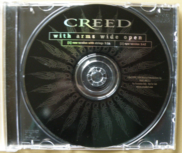 Creed (3) : With Arms Wide Open (CD, Single, Promo)