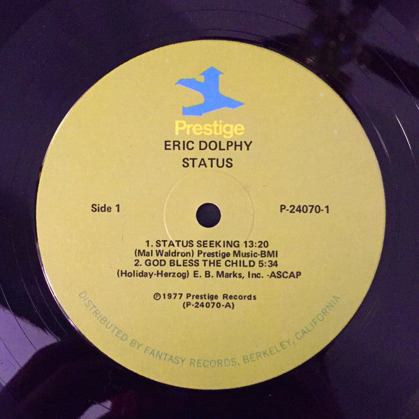 Eric Dolphy : Status (2xLP, Comp, RM)