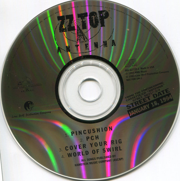 ZZ Top : Antenna (CD, Promo, Smplr)