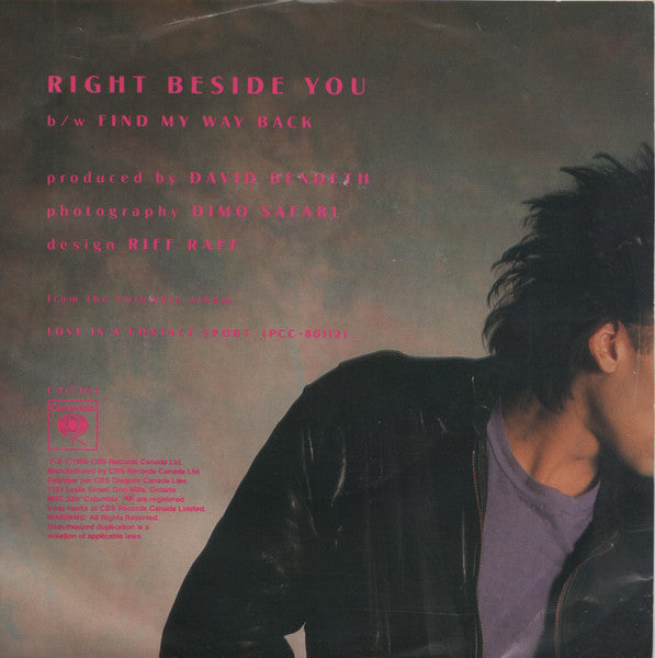 Billy Newton Davis : Right Beside You (7", Single)