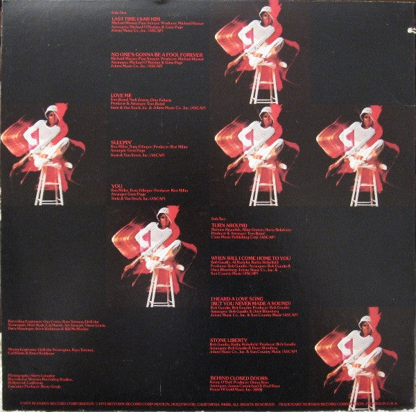 Diana Ross : Last Time I Saw Him (LP, Album, Ind)
