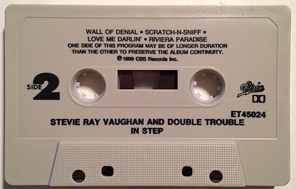 Stevie Ray Vaughan & Double Trouble : In Step (Cass, Album, Dol)