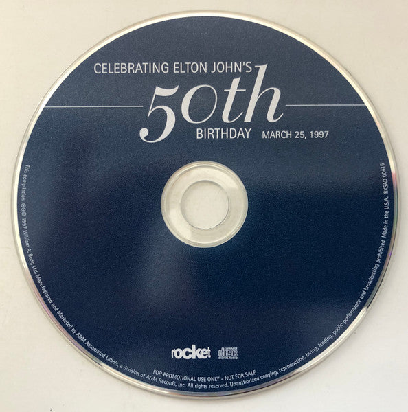 Elton John : Celebrating Elton John's 50th Birthday (CD, Comp, Promo)