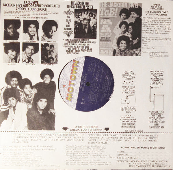 The Jackson 5 : Skywriter (LP, Album)