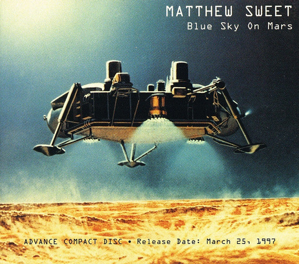 Matthew Sweet : Blue Sky On Mars (CD, Album, Promo, Adv)