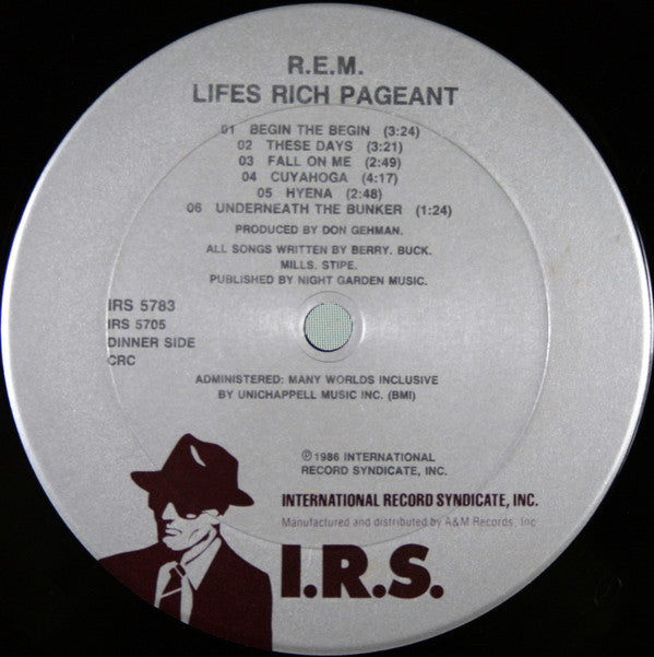R.E.M. : Lifes Rich Pageant (LP, Album, Club, CRC)
