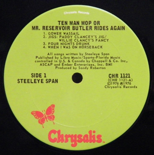 Steeleye Span : Ten Man Mop Or Mr. Reservoir Butler Rides Again (LP, Album, RE)