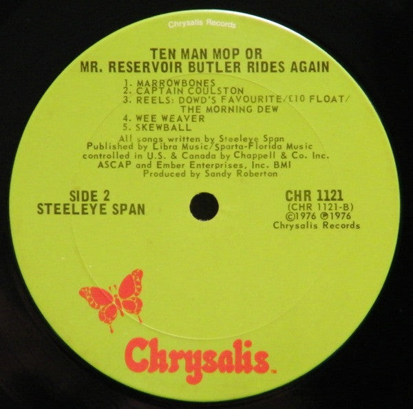 Steeleye Span : Ten Man Mop Or Mr. Reservoir Butler Rides Again (LP, Album, RE)