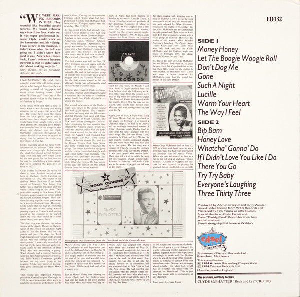 Clyde McPhatter And The Drifters : Bip Bam (LP, Album, Comp, Mono)