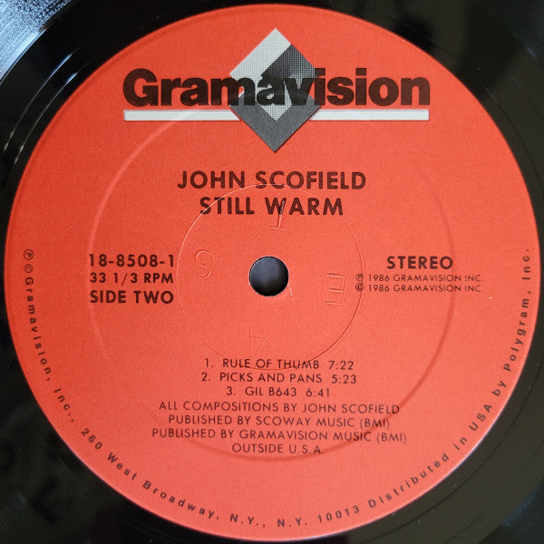 John Scofield : Still Warm (LP, Album, SRC)