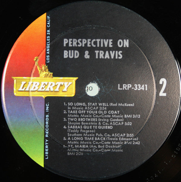 Bud And Travis : Perspective On Bud & Travis (LP, Album, Mono)