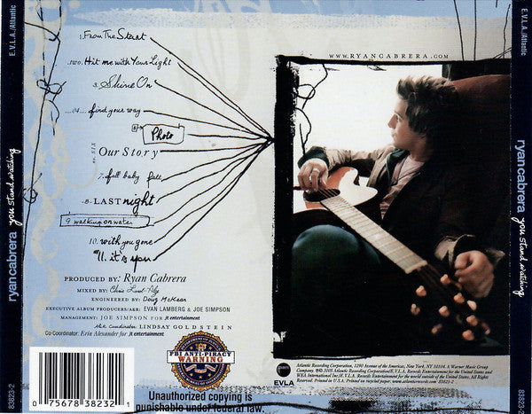 Ryan Cabrera : You Stand Watching (CD, Album)