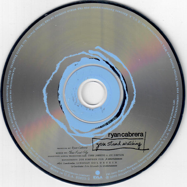 Ryan Cabrera : You Stand Watching (CD, Album)