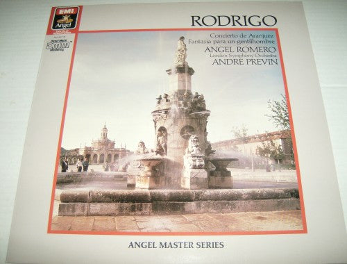 Joaquín Rodrigo - Angel Romero (2), London Symphony Orchestra - André Previn : Concierto De Aranjuez / Fantasia Para Un Gentilhombre (LP, RM, Dir)