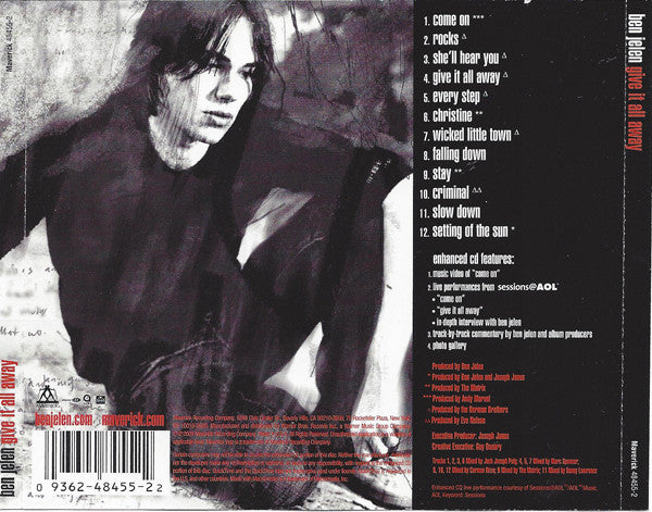 Ben Jelen : Give It All Away (CD, Album, Enh)