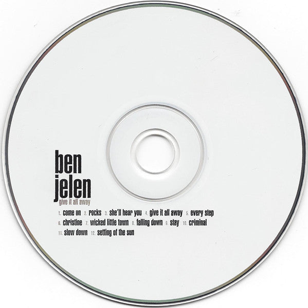 Ben Jelen : Give It All Away (CD, Album, Enh)