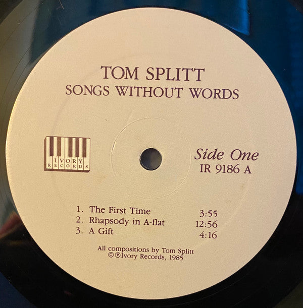 Tom Splitt : Songs Without Words (LP)
