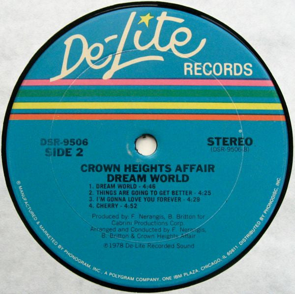 Crown Heights Affair : Dream World (LP, Album)