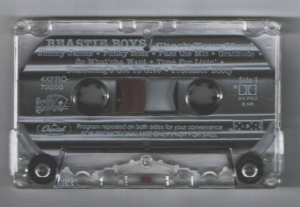 Beastie Boys : Check Your Head (Cass, Promo, Smplr, Dol)